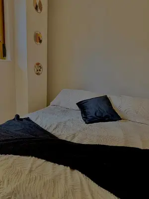 Cama o camas de una habitación en Cómodo apartamento a un paso del centro de Salamanca La Posada Charra 8 APART-37-278