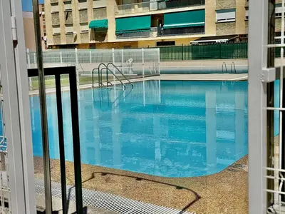 Piscina en o cerca de Cómodo apartamento a un paso del centro de Salamanca La Posada Charra 8 APART-37-278
