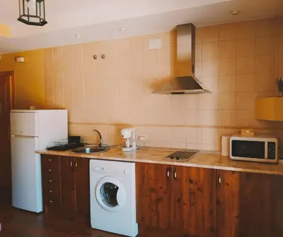 Una cocina o zona de cocina en El Balcón de Cabezuela Valle del Jerte