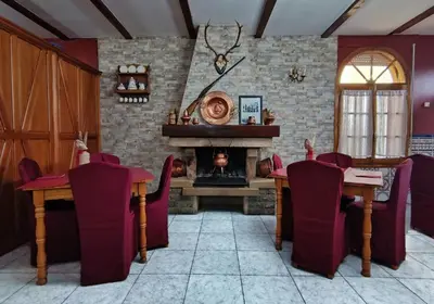Zona de estar de Hostal Los Rosales