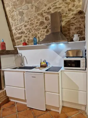 Una cocina o zona de cocina en El Atalanto
