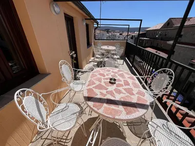 Un balcón o terraza de Mar de Nubes Piornal II entre el Valle del Jerte y La vera