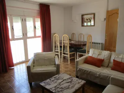 Zona de estar de VUT El Risco