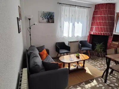 Zona de estar de VUT El Risco