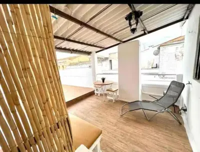 Una cocina o zona de cocina en Piso con encanto en Santa Amalia