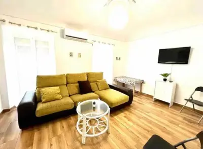 Zona de estar de Piso con encanto en Santa Amalia