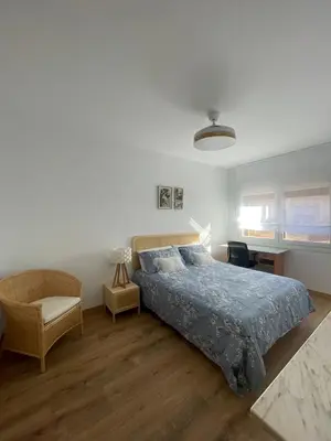 Cama o camas de una habitación en Chalet Avenida El Barraco Avila