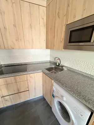 Una cocina o zona de cocina en Apartamento Céntrico , Cómodo, Tranquilo y con WiFi