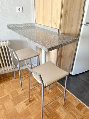Una cocina o zona de cocina en Apartamento Céntrico , Cómodo, Tranquilo y con WiFi