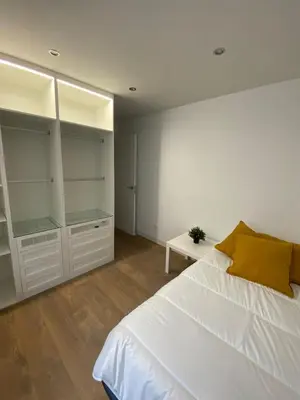 Cama o camas de una habitación en Alojamiento - Las Murallas de Dulcinea