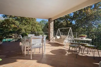 Un balcón o terraza de La Buenaventura del Tiétar