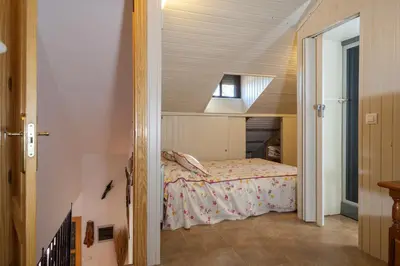 Cama o camas de una habitación en La Buenaventura del Tiétar