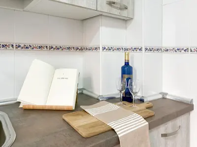Una cocina o zona de cocina en Apartamento HERVAS Mystic Home