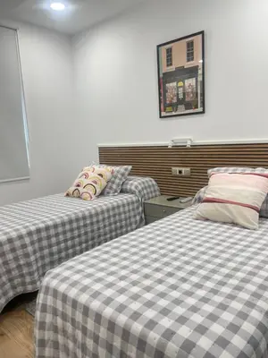 Cama o camas de una habitación en Hostal Jimena restaurante el Porvenir