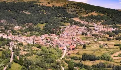 Paisaje cerca de este chalet de montaña