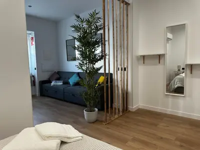 Cama o camas de una habitación en Apartamentos Alimarc Urban