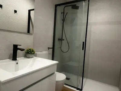 Un baño de Apartamentos Alimarc Urban