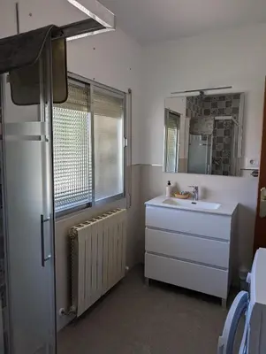 Un baño de la erilla vieja