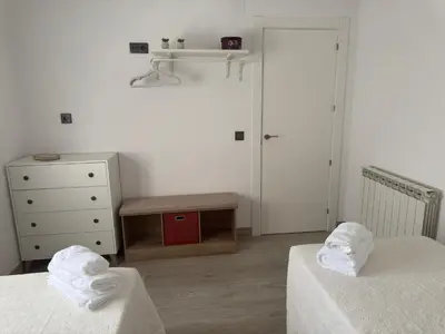 Cama o camas de una habitación en La casa de las especias