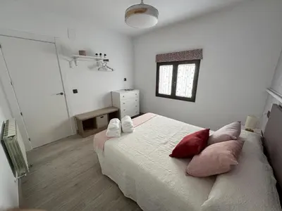 Cama o camas de una habitación en La casa de las especias