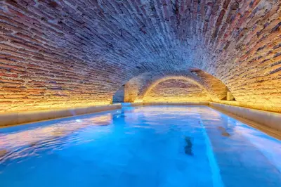 Piscina en o cerca de LOS MERCADERES Balneum Suites