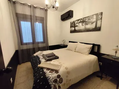 Cama o camas de una habitación en El Corazón de Gredos II