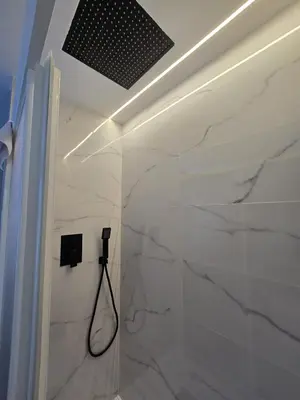 Un baño de Apartamentos Turísticos AIRES DE LA VERA