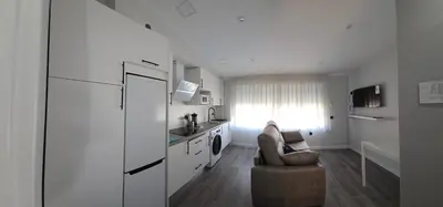 Una cocina o zona de cocina en Apartamentos Turísticos AIRES DE LA VERA