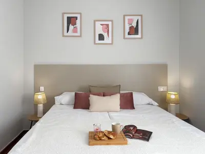 Cama o camas de una habitación en TAYP OrigenHomes