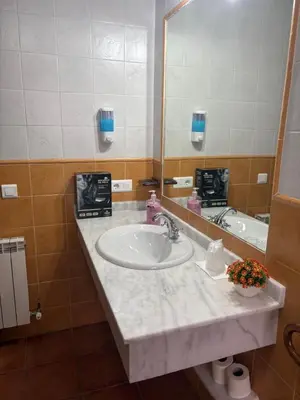 Un baño de La Carbonería