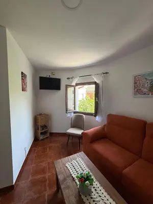 Zona de estar de La Casina Del Mercao