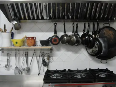 Una cocina o zona de cocina en El balcón de Alange