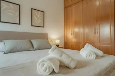 Cama o camas de una habitación en Mirador de Cánovas
