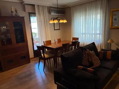 Zona de estar de Casa de los boticarios, casa rural