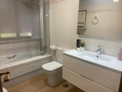 Un baño de Casa de los boticarios, casa rural