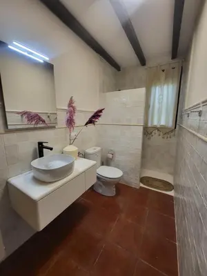 Un baño de Casa Rural Amaneceres