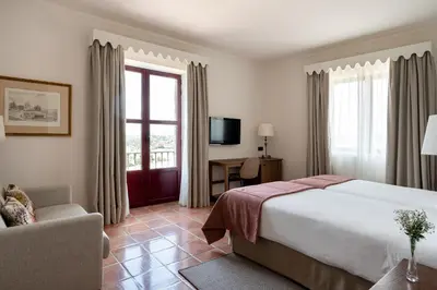 Cama o camas de una habitación en Parador de Ciudad Rodrigo