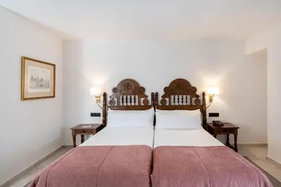 Cama o camas de una habitación en Parador de Ciudad Rodrigo