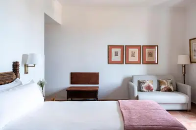 Cama o camas de una habitación en Parador de Ciudad Rodrigo