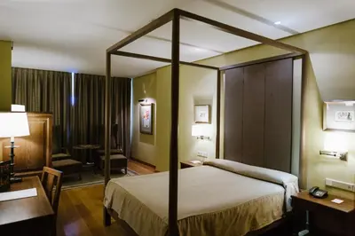 Cama o camas de una habitación en Parador de Salamanca