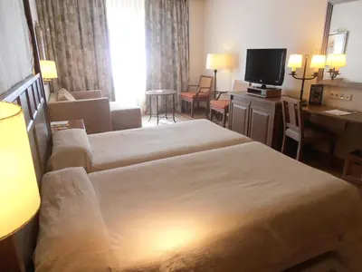 Cama o camas de una habitación en Parador de Salamanca