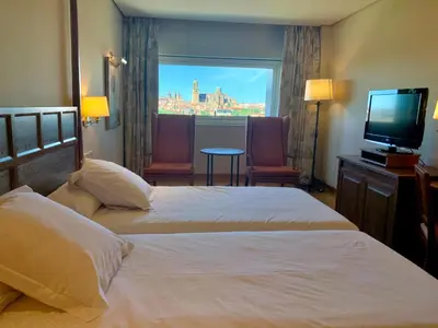 Cama o camas de una habitación en Parador de Salamanca