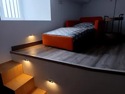 Cama o camas de una habitación en El Apartamento de Hervás