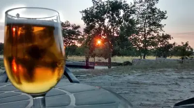 Amanecer o atardecer desde el camping o alrededores