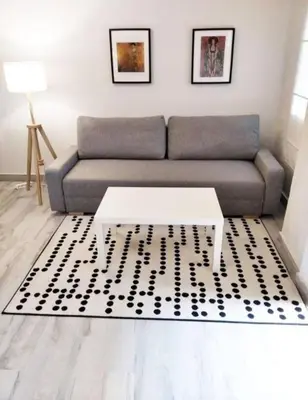 Plano de Tranquilo apartamento de 2 dormitorios en pleno casco histórico