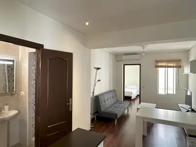 Zona de estar de Apartamento en el centro de Talavera