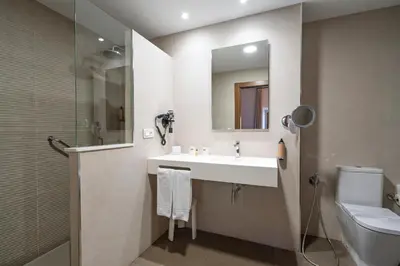 Un baño de Hotel Valle del Ambroz