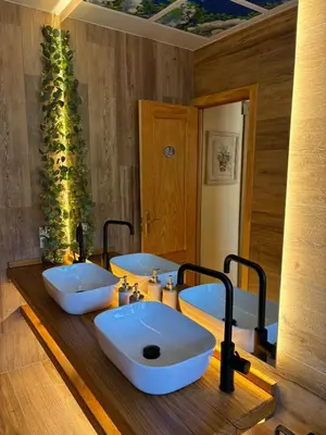 Un baño de Casa Rural El Fresno