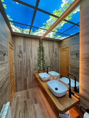 Un baño de Casa Rural El Fresno