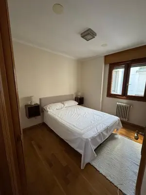 Cama o camas de una habitación en Piso céntrico en Bejar